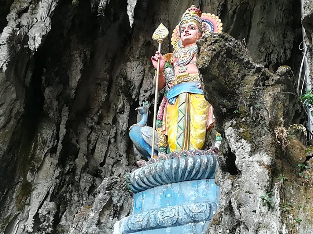 Kleiner Tempel und Gebetsstätten.