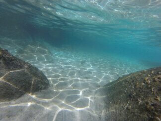 Unterwasseraufnahme vor Tioman im südchinesischen Meer bei Malaysia.