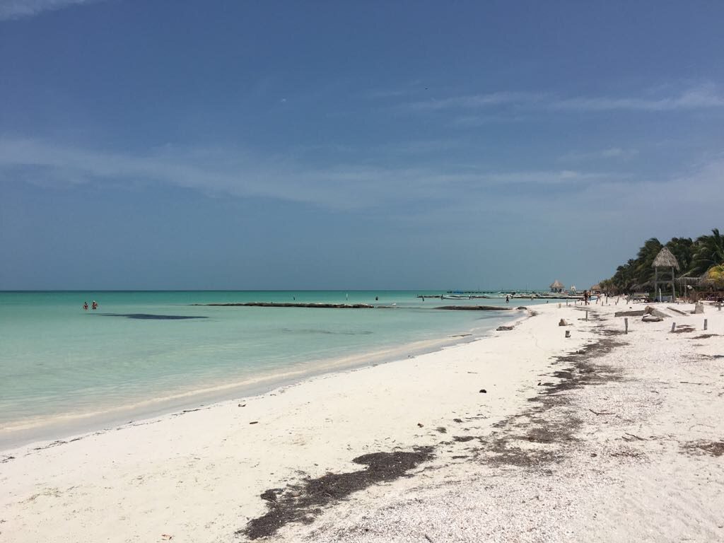Roadtrip Yucatan - Sandstrand in Holbox in Mexiko.
