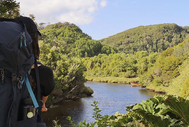 Trekking in der chilenischen Wildnis - Natur meets Mystik auf Chiloé.