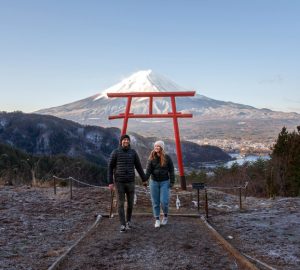 Für Annika und Mathias gehts mit dem Zug durch Japan.