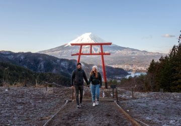 Für Annika und Mathias gehts mit dem Zug durch Japan.