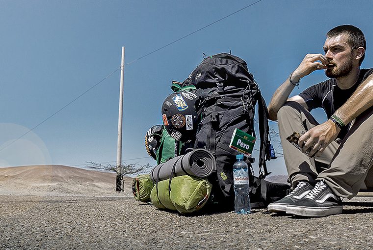 Mit dem Longboard und Tatonka durch Peru, mehr als 1.000 Kilometer über die Panamericana