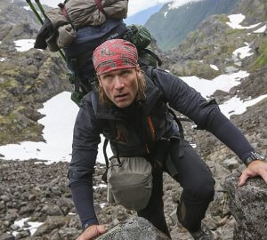 Dirk Rohrbach unterwegs auf dem Chilkoot Trail