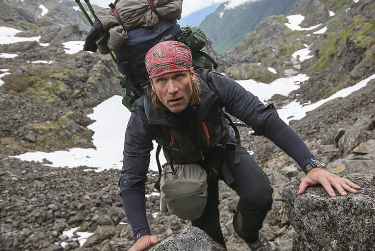 Dirk Rohrbach unterwegs auf dem Chilkoot Trail