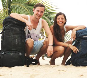 Ania und Daniel von Geh Mal Reisen in Belize.