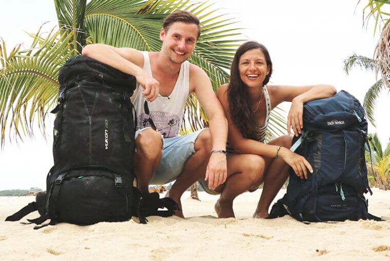 Ania und Daniel von Geh Mal Reisen in Belize.
