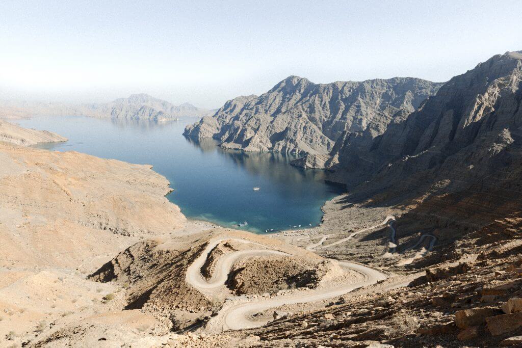 Khasab auf der Halbinsel Musandam im Oman. Das Norwegen Omans.