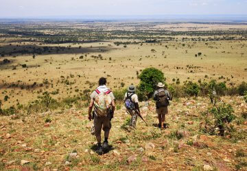 Zu Fuß in der Serengeti - Mitten in der größen Migration Afrikas - auf der Suche nach neuen Wanderrouten
