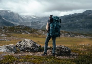 Trekking auf dem Kungsleden