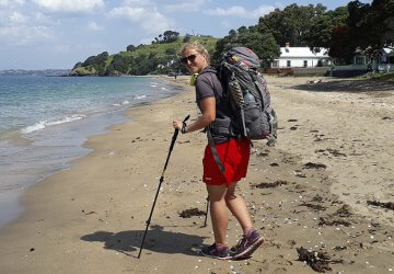Wandern auf dem Te Araroa Trail auf Neuseeland.