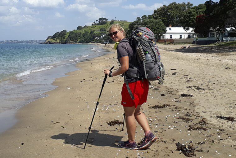 Wandern auf dem Te Araroa Trail auf Neuseeland.